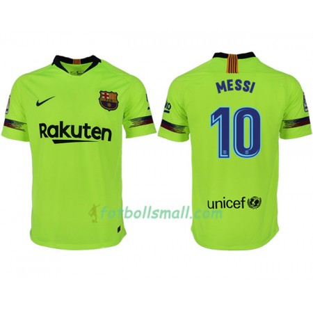 FC Barcelona Fotbollströjor MESSI 10 Borta tröja 2018/19 Kortärmad